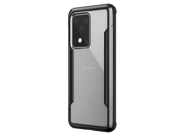 Чехол X-doria Defense Shield для Samsung Galaxy S20 ultra (черный, маталлический)