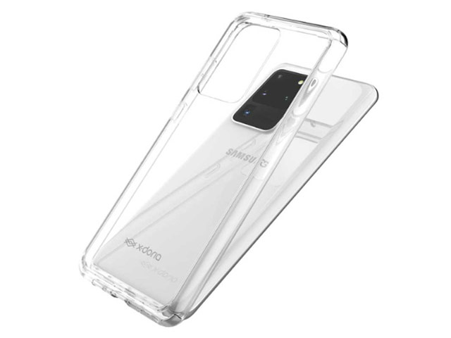 Чехол X-doria ClearVue для Samsung Galaxy S20 ultra (прозрачный, пластиковый)