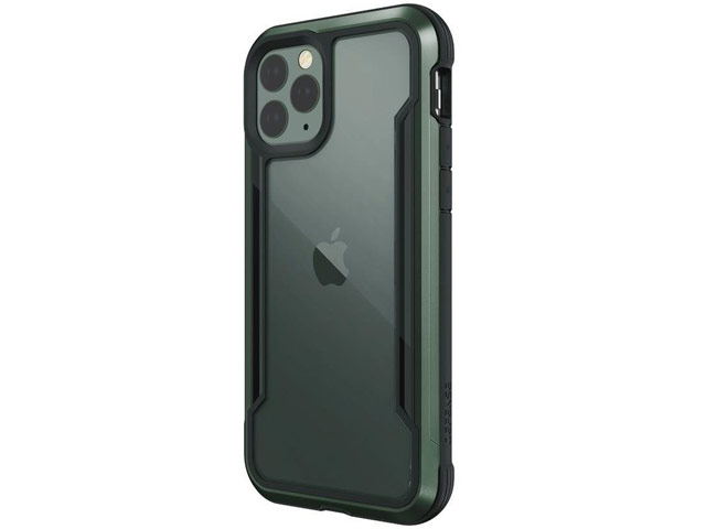 Чехол X-doria Defense Shield для Apple iPhone 11 pro (темно-зеленый, маталлический)