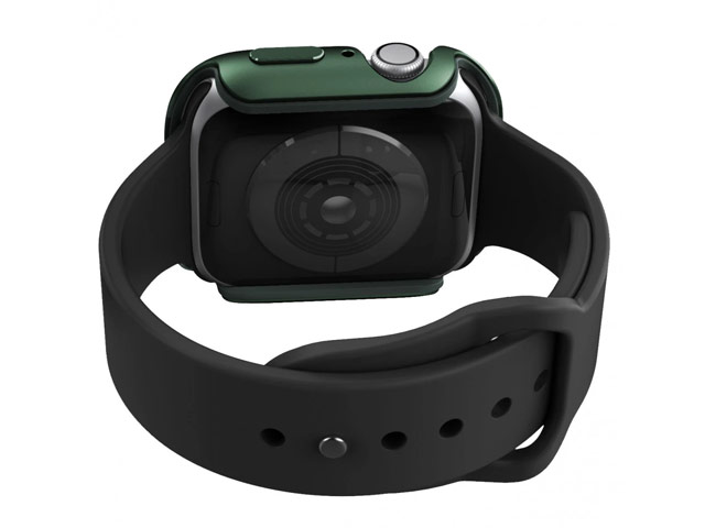 Чехол X-doria Defense Edge для Apple Watch Series 4 (44 мм, темно-зеленый, маталлический)