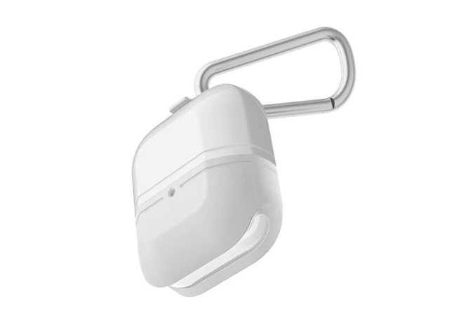 Чехол X-doria Defense Journey для Apple AirPods (белый, гелевый/пластиковый)