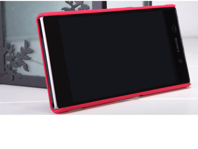 Чехол Nillkin Hard case для Sony Xperia Z1 L39h (темно-коричневый, пластиковый)
