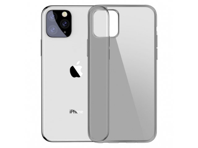 Чехол Baseus Simple Series для Apple iPhone 11 pro (серый, гелевый)