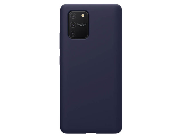 Чехол Nillkin Flex Pure case для Samsung Galaxy S10 lite 2020 (синий, гелевый)