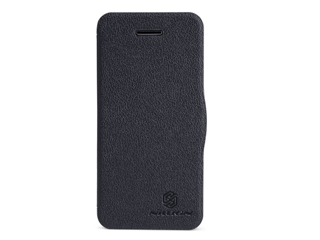 Чехол Nillkin Side leather case для Apple iPhone 5C (черный, кожанный)