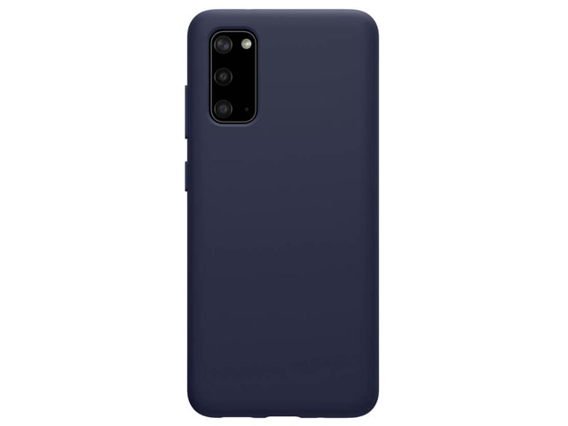 Чехол Nillkin Flex Pure case для Samsung Galaxy S20 (синий, гелевый)