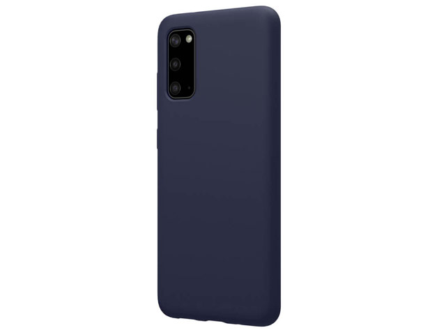 Чехол Nillkin Flex Pure case для Samsung Galaxy S20 (синий, гелевый)