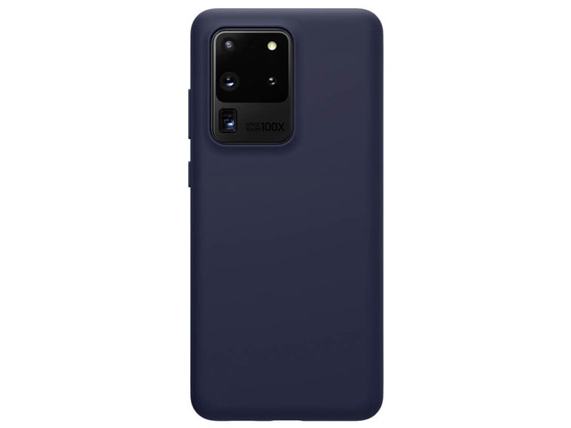 Чехол Nillkin Flex Pure case для Samsung Galaxy S20 ultra (синий, гелевый)