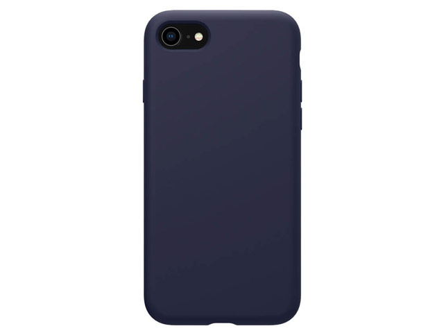 Чехол Nillkin Flex Pure case для Apple iPhone SE 2020 (синий, гелевый)