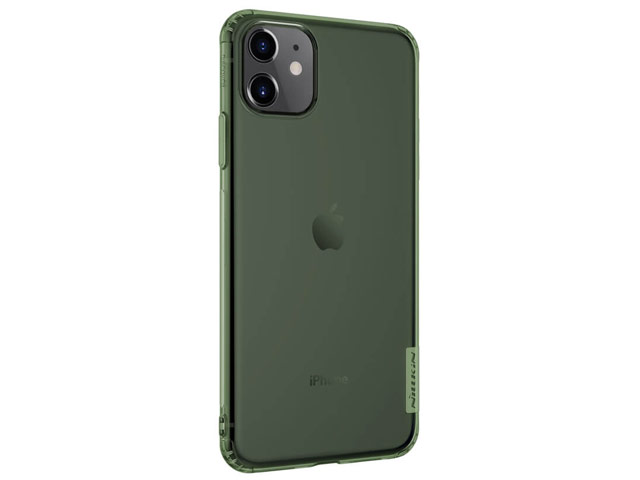 Чехол Nillkin Nature case для Apple iPhone 11 (зеленый, гелевый)