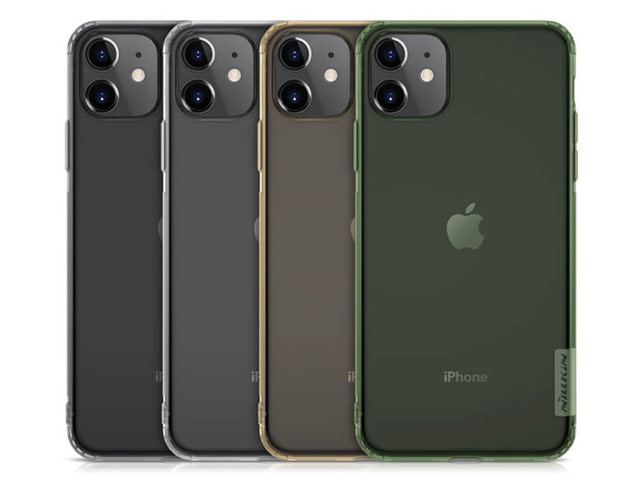 Чехол Nillkin Nature case для Apple iPhone 11 (зеленый, гелевый)