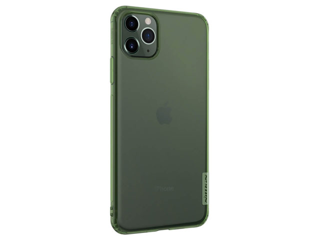 Чехол Nillkin Nature case для Apple iPhone 11 pro (зеленый, гелевый)