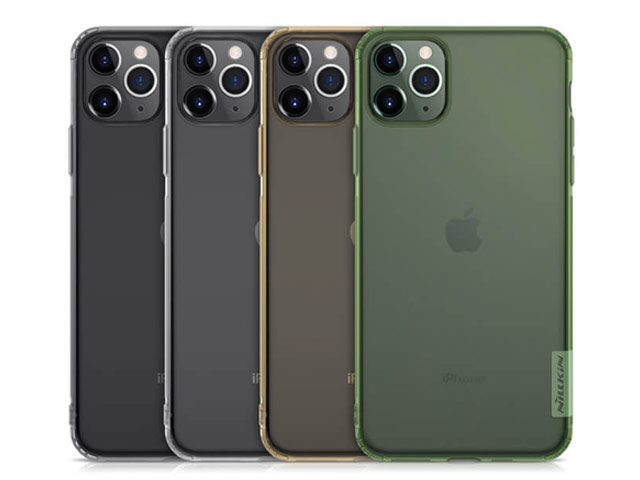 Чехол Nillkin Nature case для Apple iPhone 11 pro (зеленый, гелевый)