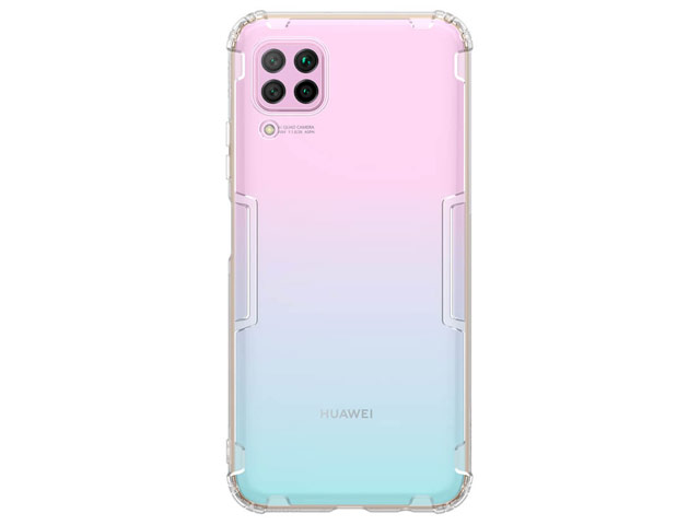 Чехол Nillkin Nature case для Huawei P40 lite (прозрачный, гелевый)