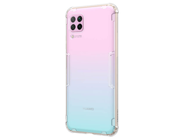 Чехол Nillkin Nature case для Huawei P40 lite (прозрачный, гелевый)