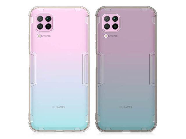 Чехол Nillkin Nature case для Huawei P40 lite (прозрачный, гелевый)