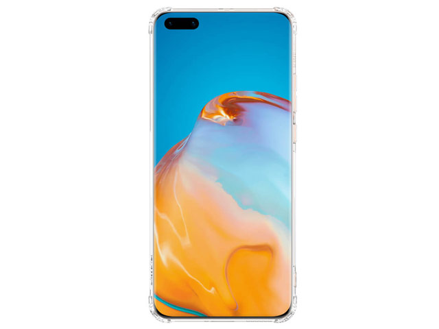 Чехол Nillkin Nature case для Huawei P40 pro (прозрачный, гелевый)