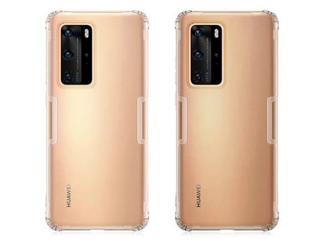 Чехол Nillkin Nature case для Huawei P40 pro (прозрачный, гелевый)