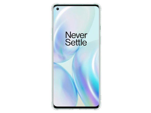 Чехол Nillkin Nature case для OnePlus 8 (прозрачный, гелевый)