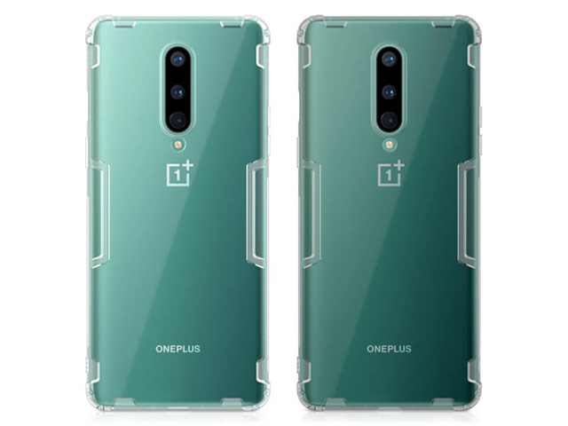 Чехол Nillkin Nature case для OnePlus 8 (прозрачный, гелевый)