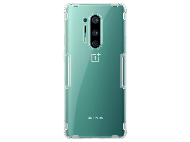 Чехол Nillkin Nature case для OnePlus 8 pro (прозрачный, гелевый)