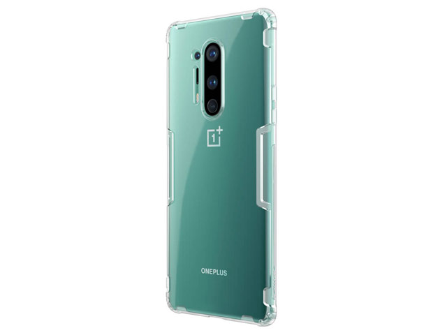 Чехол Nillkin Nature case для OnePlus 8 pro (прозрачный, гелевый)