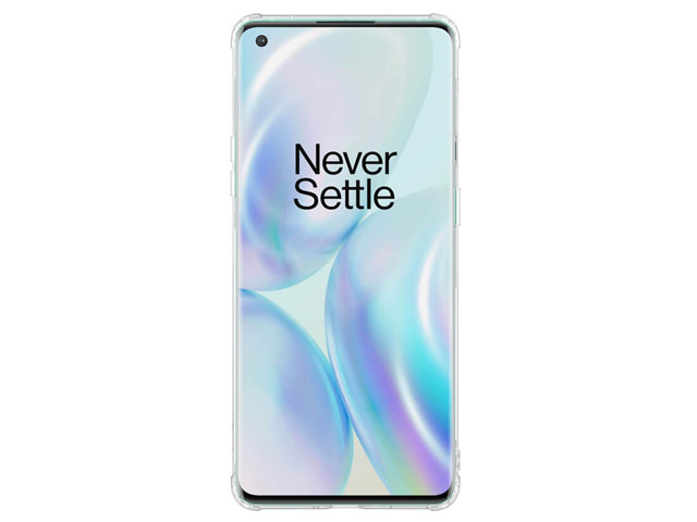 Чехол Nillkin Nature case для OnePlus 8 pro (прозрачный, гелевый)