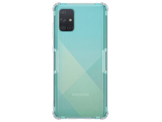 Чехол Nillkin Nature case для Samsung Galaxy A51 (серый, гелевый)