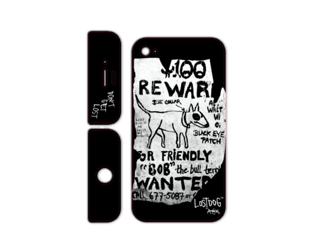 Скин The LostDog 2011 для Apple iPhone 4 (Wanted!)