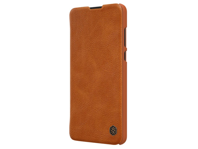 Чехол Nillkin Qin leather case для Huawei P40 (коричневый, кожаный)