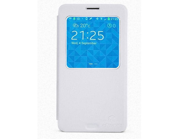 Чехол Nillkin Side leather case для Samsung Galaxy Note 3 N9000 (белый, кожанный)