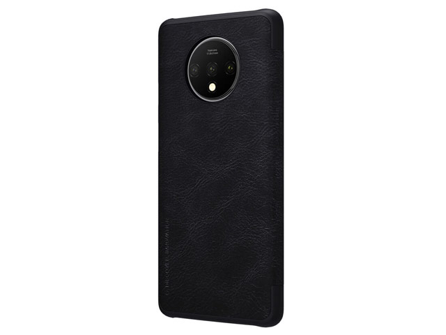 Чехол Nillkin Qin leather case для OnePlus 7T (черный, кожаный)