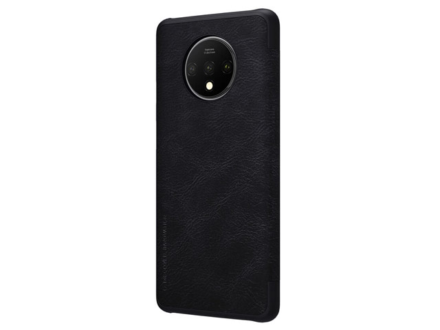 Чехол Nillkin Qin leather case для OnePlus 7T (черный, кожаный)