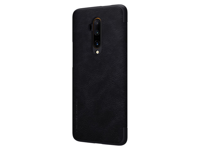 Чехол Nillkin Qin leather case для OnePlus 7T pro (черный, кожаный)