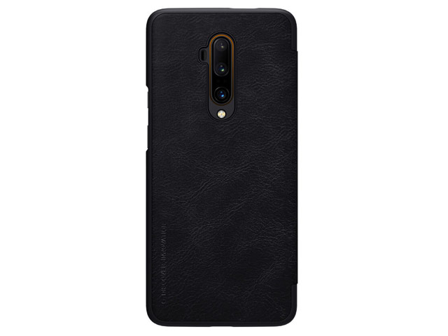 Чехол Nillkin Qin leather case для OnePlus 7T pro (черный, кожаный)
