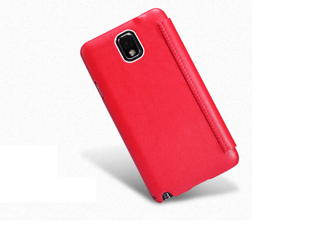 Чехол Nillkin Side leather case для Samsung Galaxy Note 3 N9000 (красный, кожанный)