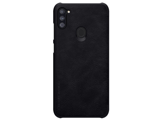 Чехол Nillkin Qin leather case для Samsung Galaxy A11 (черный, кожаный)