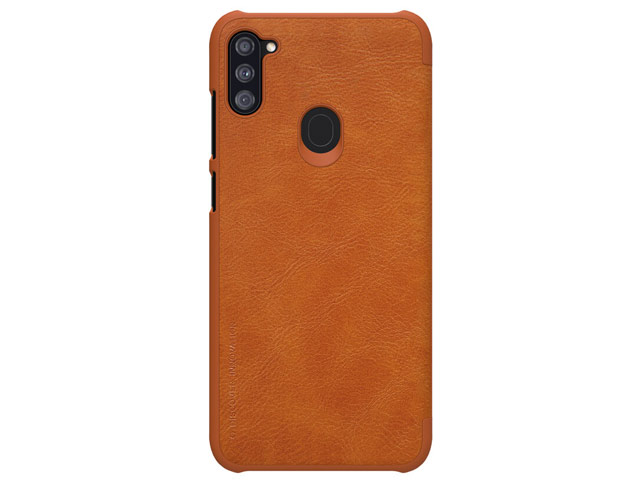 Чехол Nillkin Qin leather case для Samsung Galaxy A11 (коричневый, кожаный)