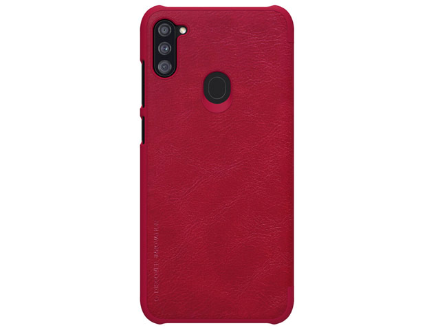 Чехол Nillkin Qin leather case для Samsung Galaxy A11 (красный, кожаный)