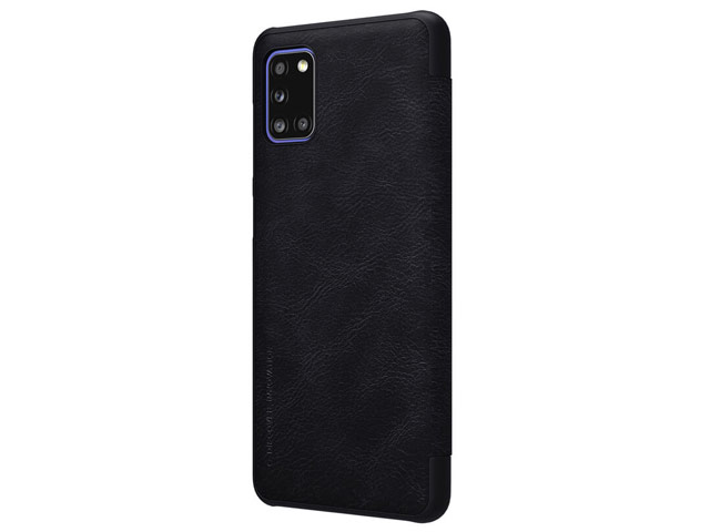 Чехол Nillkin Qin leather case для Samsung Galaxy A31 (черный, кожаный)