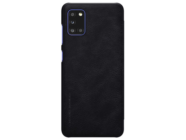 Чехол Nillkin Qin leather case для Samsung Galaxy A31 (черный, кожаный)