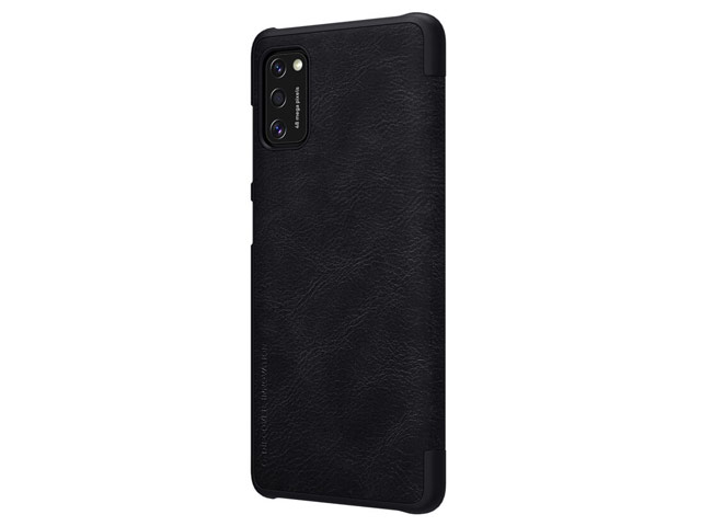 Чехол Nillkin Qin leather case для Samsung Galaxy A41 (черный, кожаный)