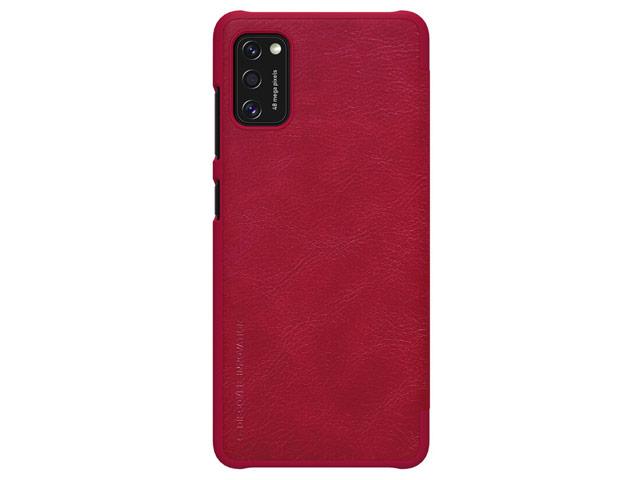 Чехол Nillkin Qin leather case для Samsung Galaxy A41 (красный, кожаный)