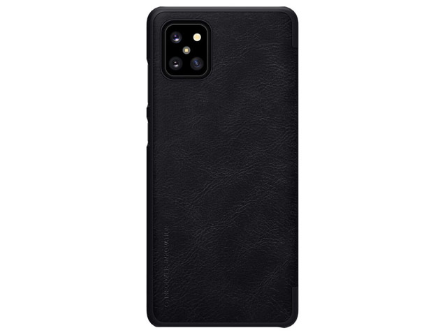 Чехол Nillkin Qin leather case для Samsung Galaxy Note 10 lite (черный, кожаный)