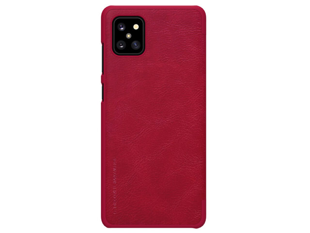 Чехол Nillkin Qin leather case для Samsung Galaxy Note 10 lite (красный, кожаный)