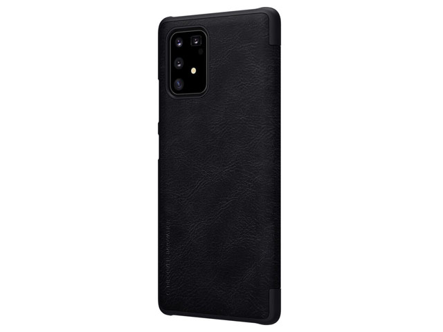 Чехол Nillkin Qin leather case для Samsung Galaxy S10 lite 2020 (черный, кожаный)