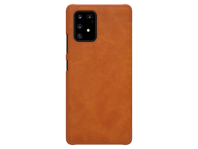 Чехол Nillkin Qin leather case для Samsung Galaxy S10 lite 2020 (коричневый, кожаный)