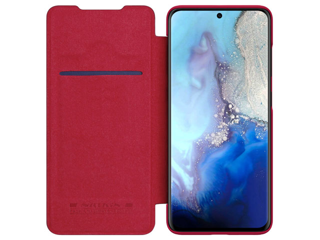 Чехол Nillkin Qin leather case для Samsung Galaxy S20 (красный, кожаный)