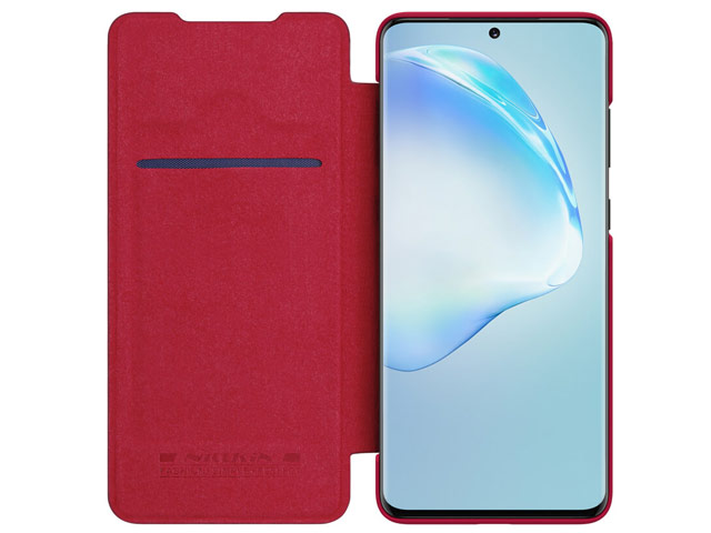 Чехол Nillkin Qin leather case для Samsung Galaxy S20 plus (красный, кожаный)