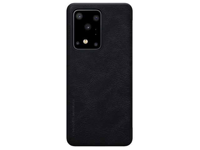 Чехол Nillkin Qin leather case для Samsung Galaxy S20 ultra (черный, кожаный)